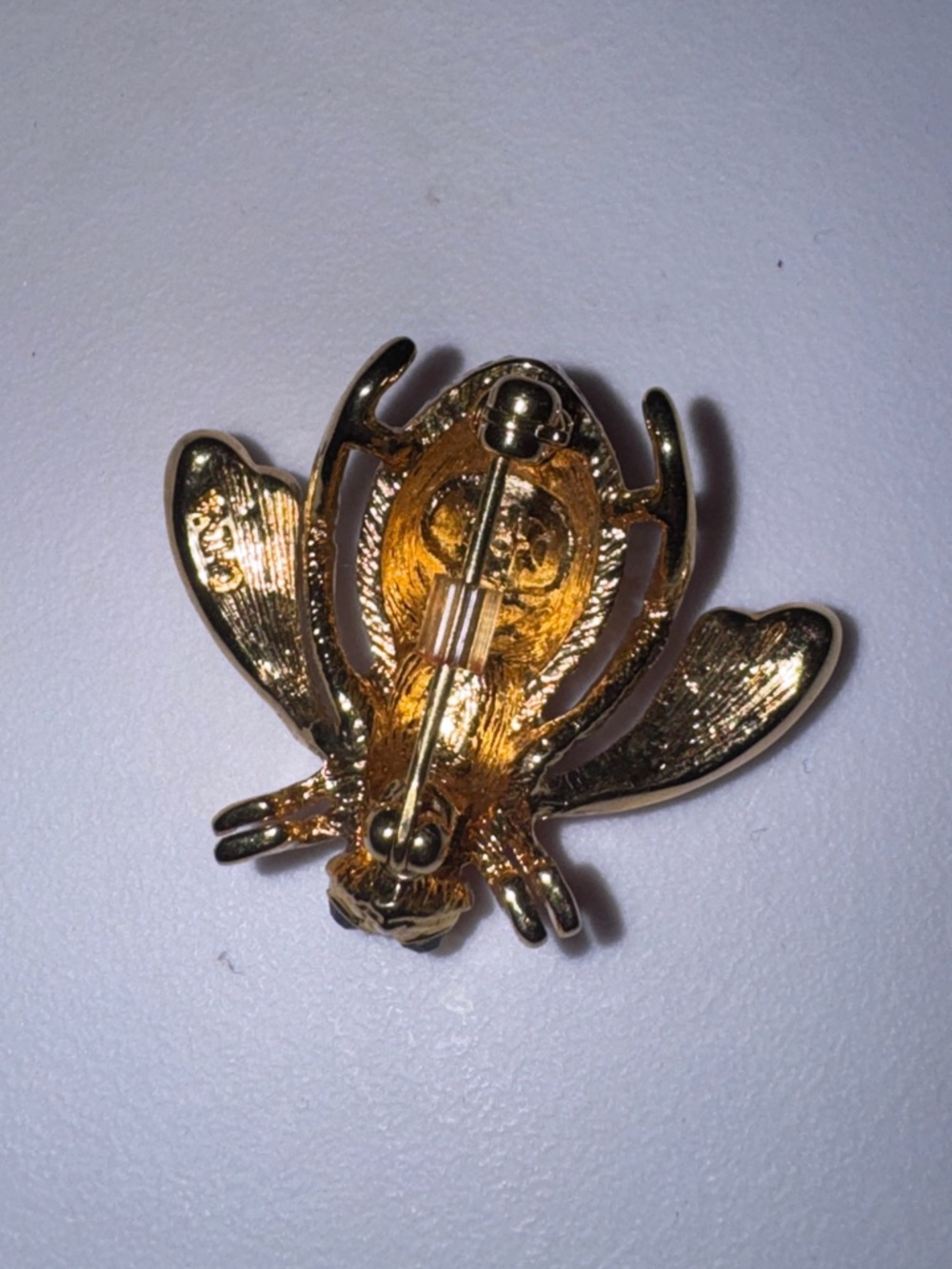 Joan Rivers Greek Evil Eye Bee Pin Brooch - Picture 4 of 7